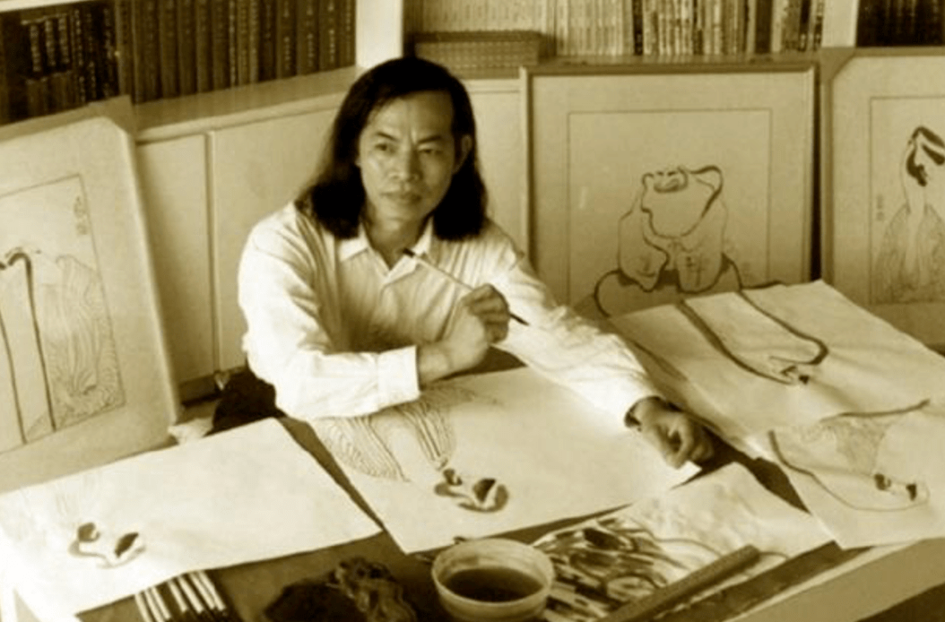 蔡志忠从传统绘画中吸取养分